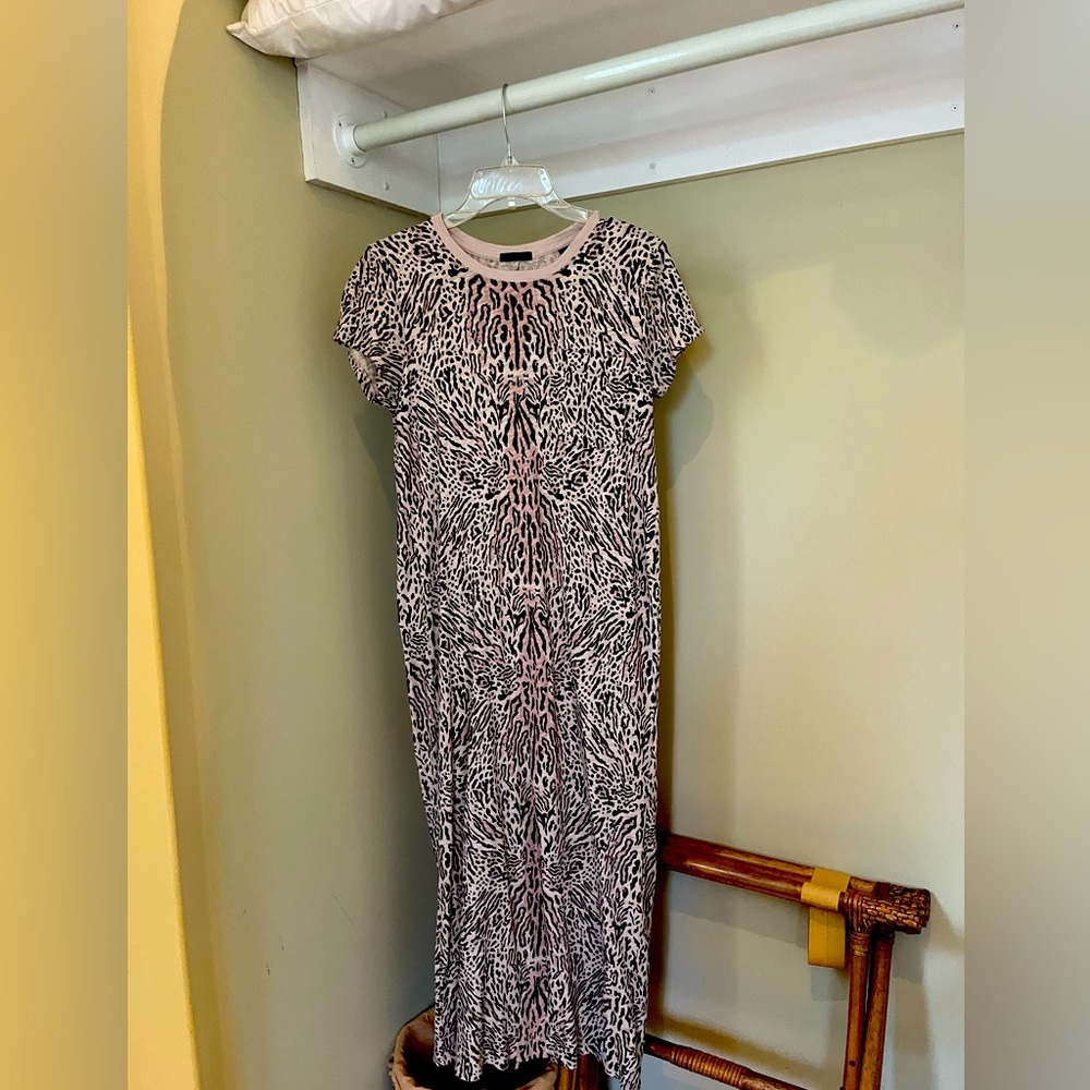 ATM xs never worn t shirt dress animal print